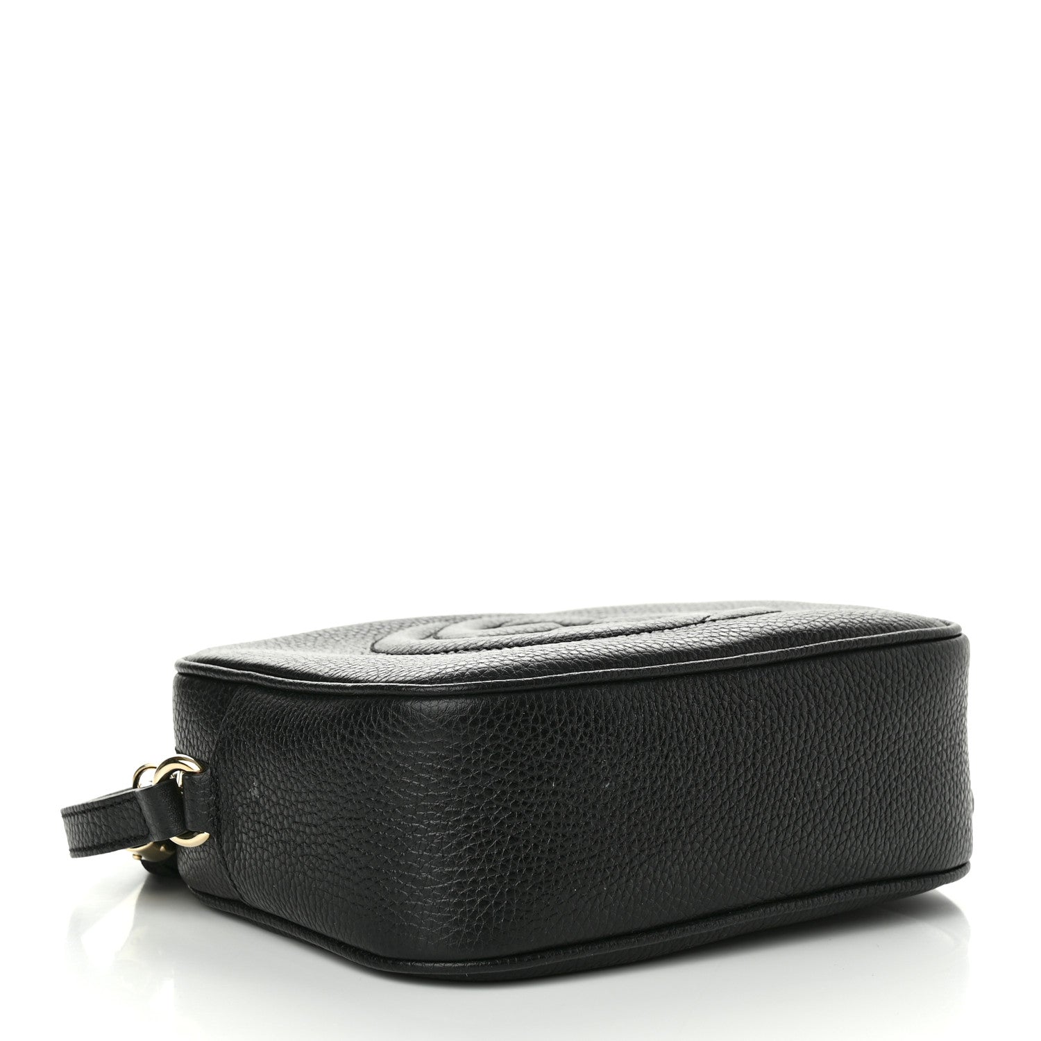 Gucci Pebbled Calfskin Small Soho Disco Bag Black 3 of 13