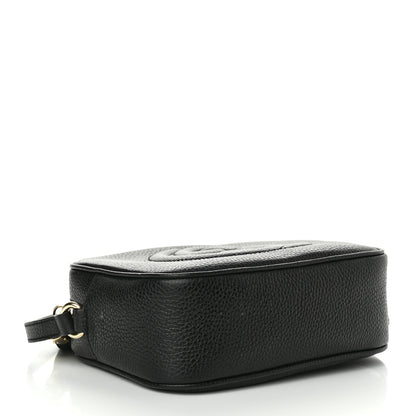 Gucci Pebbled Calfskin Small Soho Disco Bag Black 3 of 13