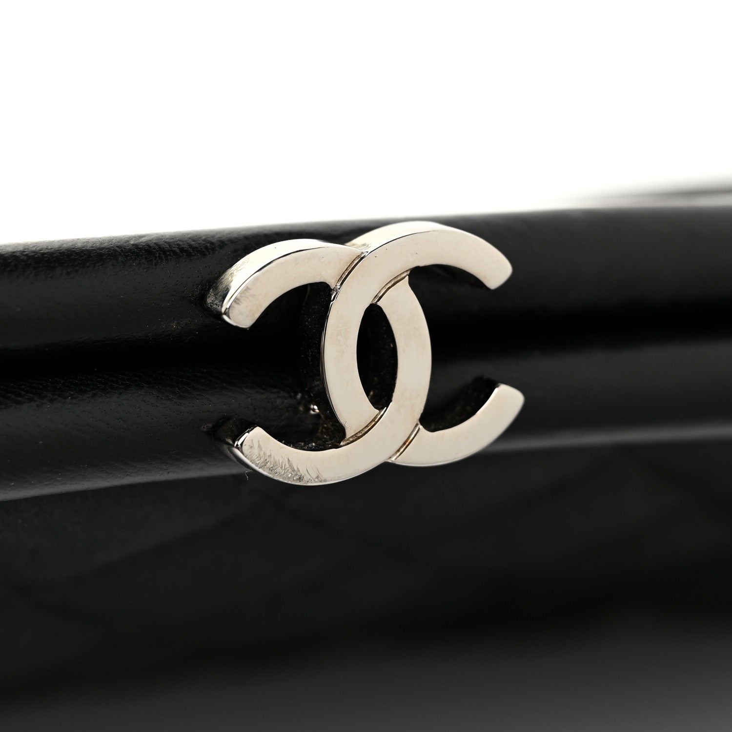 Chanel Satin Quilted Timeless Clutch Black 11 of 11