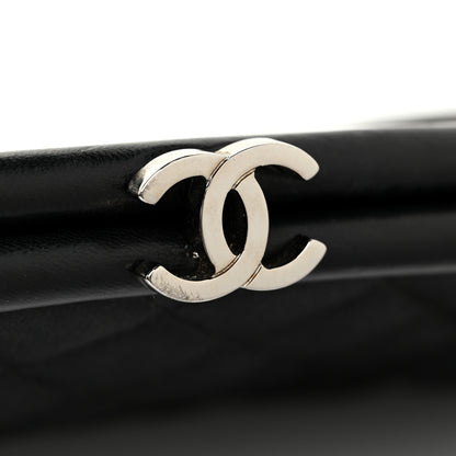 Chanel Satin Quilted Timeless Clutch Black 11 of 11
