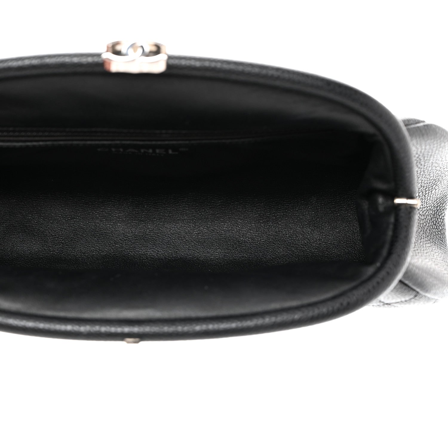 Chanel Caviar Quilted Timeless Clutch Black 6 of 9