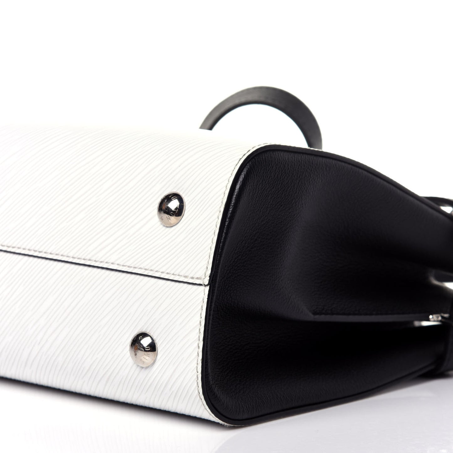 Epi Twist Tote White