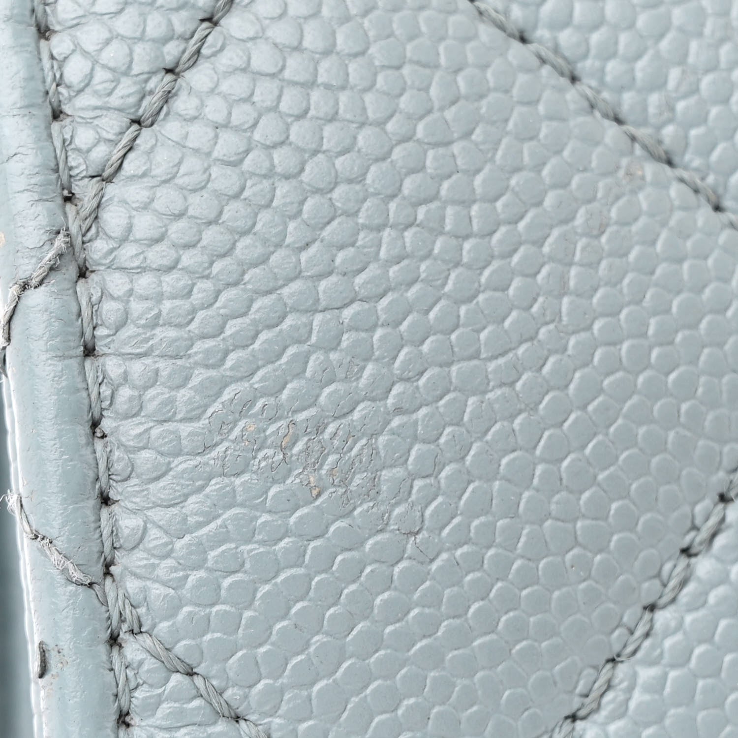 Chanel Caviar Quilted Small Business Affinity Flap Blue 17 of 23