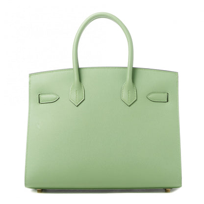Hermes Epsom Sellier Birkin 30 Vert Criquet 3 of 32