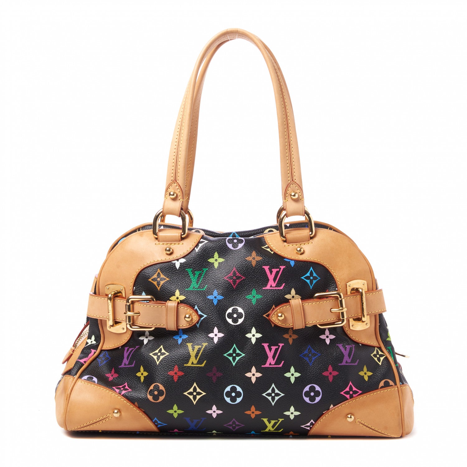 Louis Vuitton Monogram Multicolor Claudia Black 1 of 7