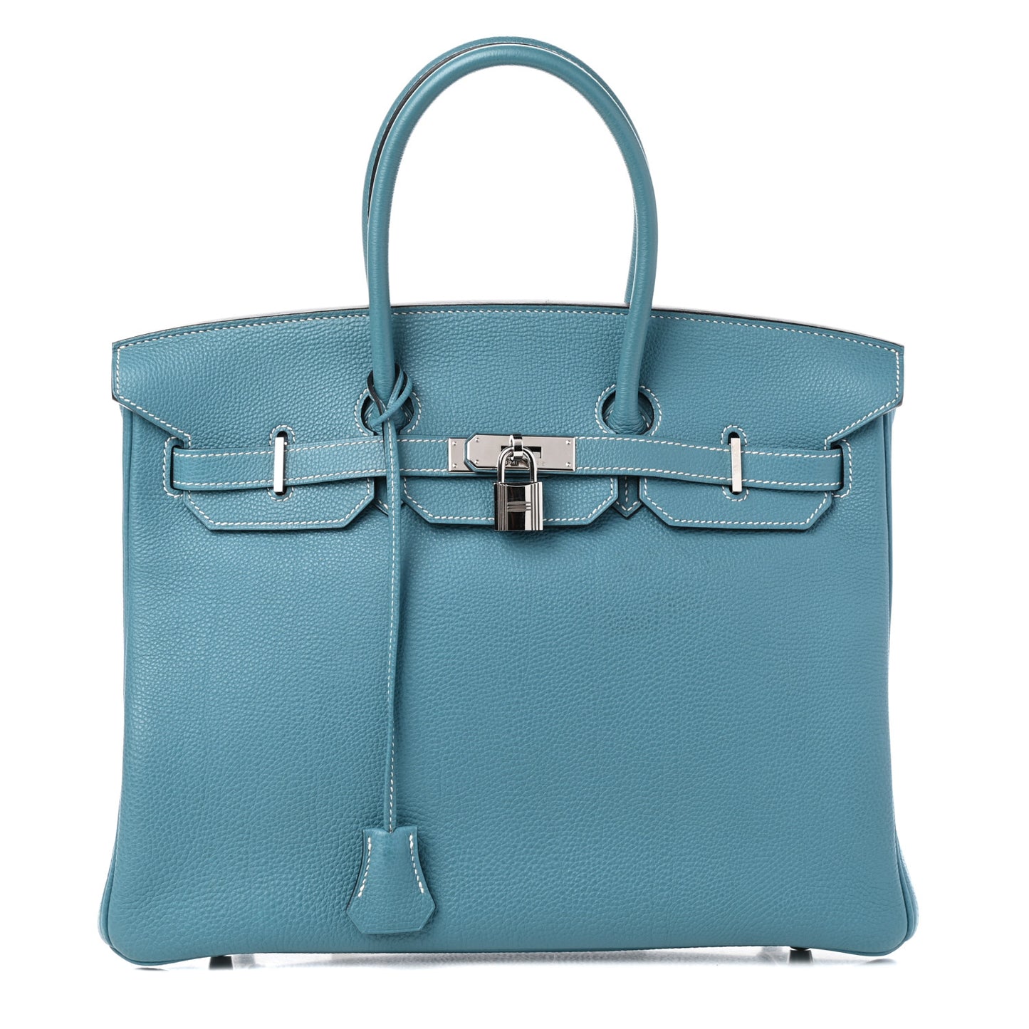 Togo Birkin 35 Blue Jean