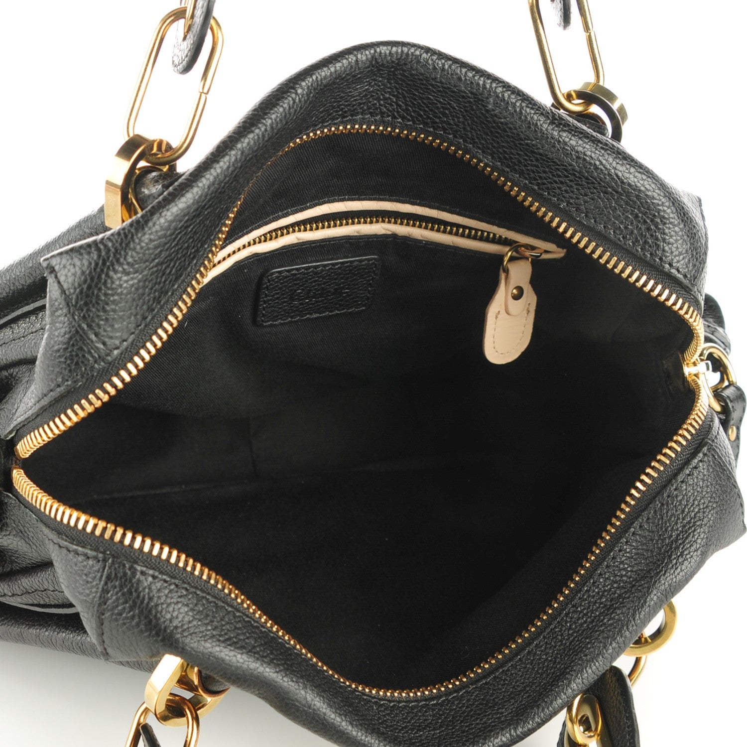 Chloe Calfskin Medium Paraty Black 5 of 8