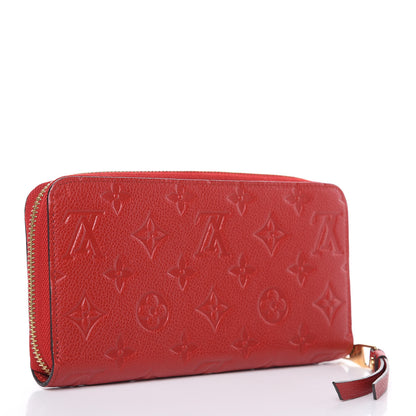 Louis Vuitton Empreinte Zippy Wallet Cherry 3 of 8