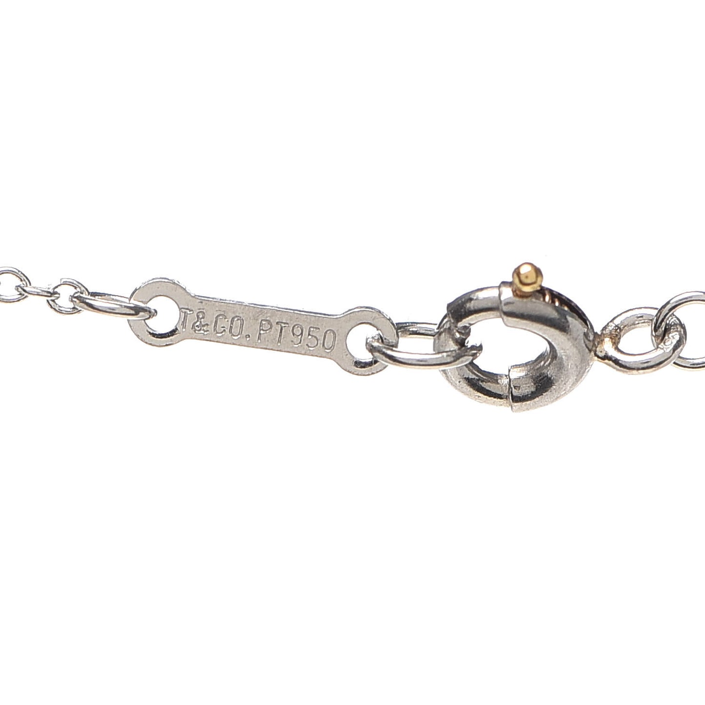 Platinum Diamond Paloma Picasso Graffiti X Pendant Necklace