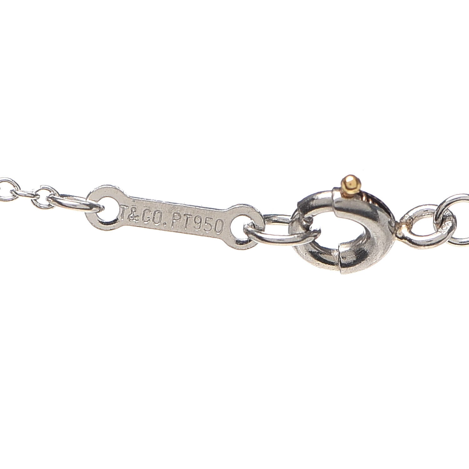 Tiffany Platinum Diamond Paloma Picasso Graffiti X Pendant Necklace 5 of 6