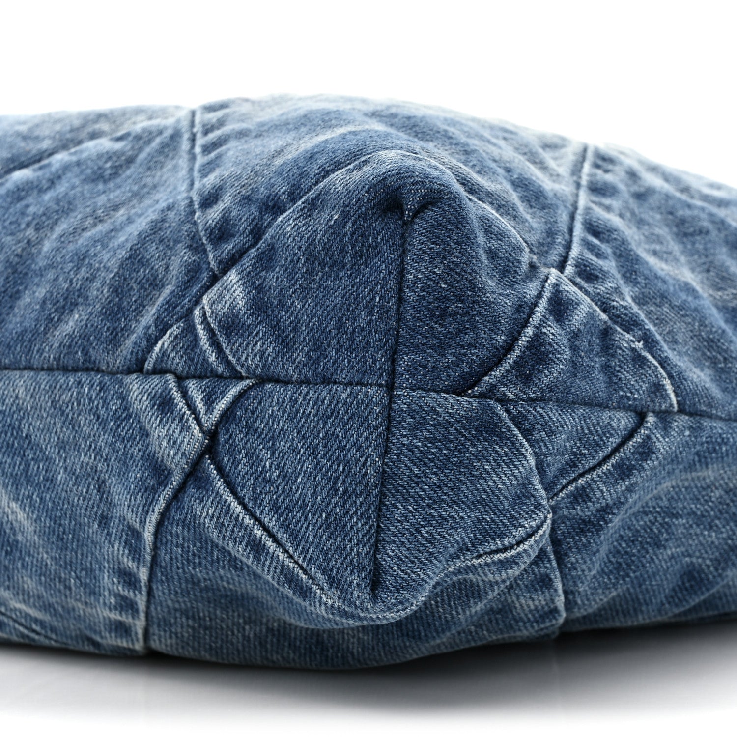 Chanel Denim Quilted Small Chanel 22 Blue 11 of 12