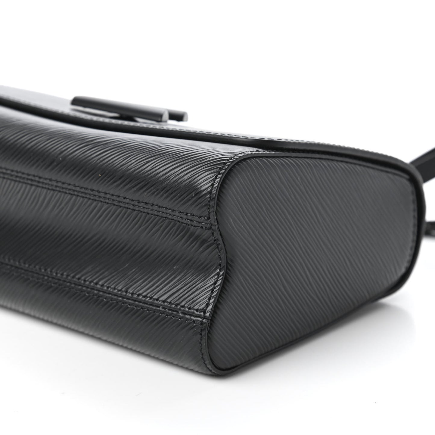 Epi Twist Shoulder Bag MM Matte Black