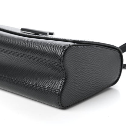 Louis Vuitton Epi Twist Shoulder Bag MM Matte Black 7 of 10