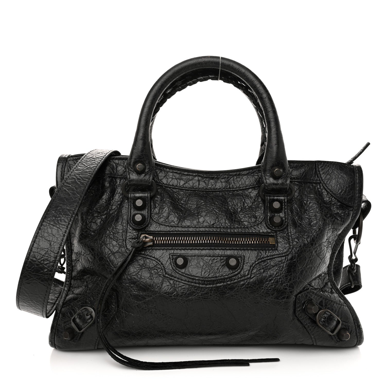 Balenciaga Agneau Arena Classic Hardware Small Le City Black 1 of 11