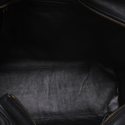Celine Smooth Calfskin Shoulder Luggage Black 6 of 8