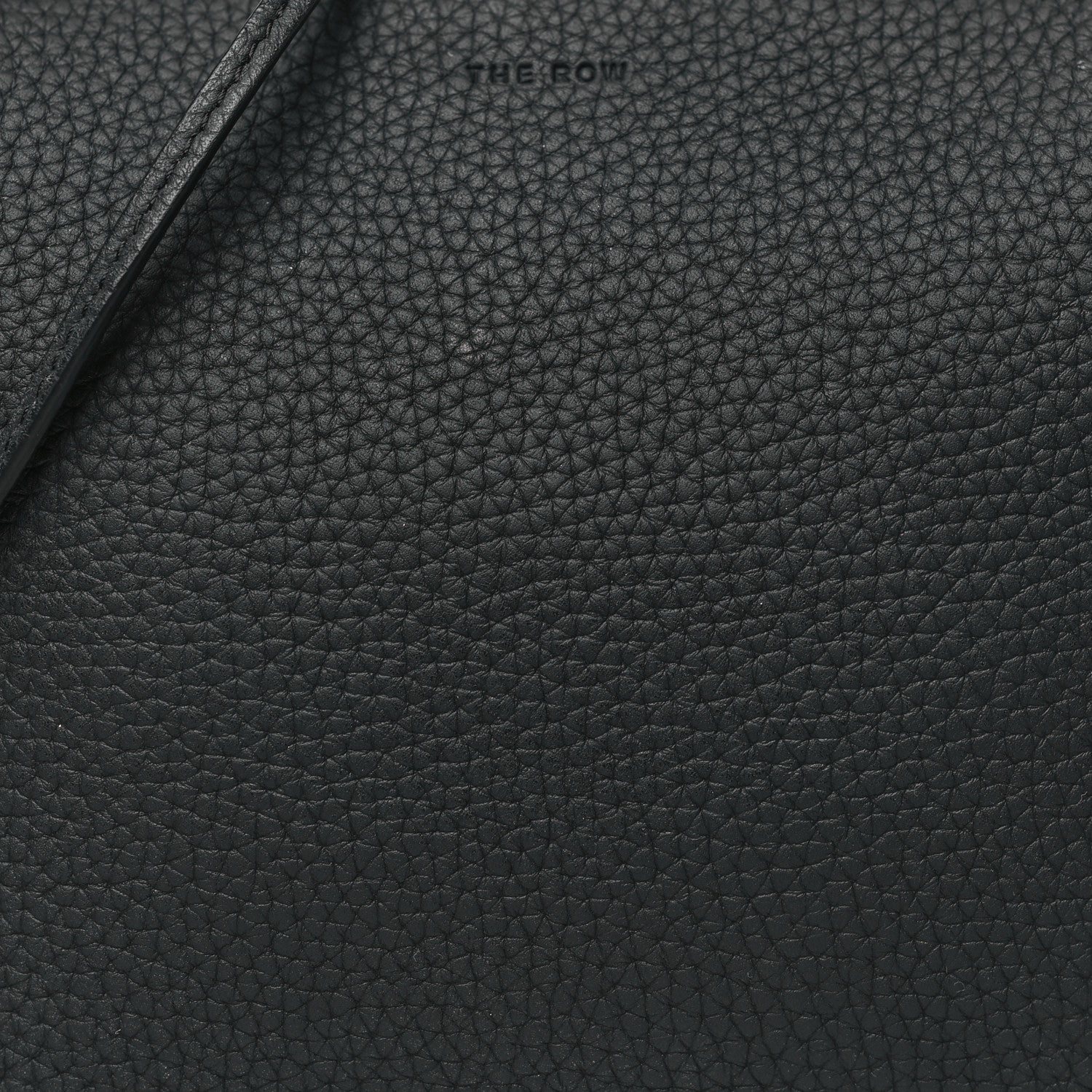 The Row Matte Grained Calfskin Mini Nu Twin Bag Black 7 of 9