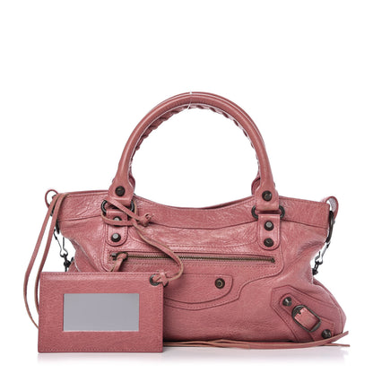 Balenciaga Agneau Classic Hardware First Rose Bruyere 1 of 9