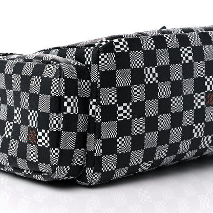 Louis Vuitton Damier Distorted Christopher Backpack Black White 6 of 8