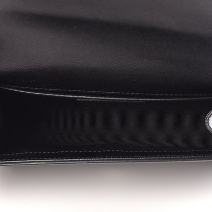 Saint Laurent Grain De Poudre Small Monogram Kate Satchel Black 5 of 10