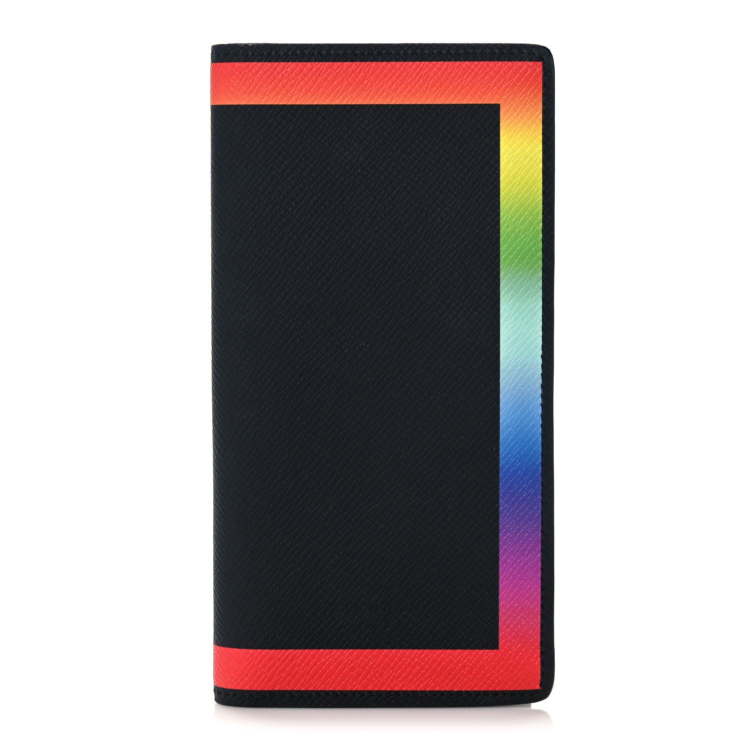 Louis Vuitton Taiga Rainbow Brazza Wallet Black 1 of 13