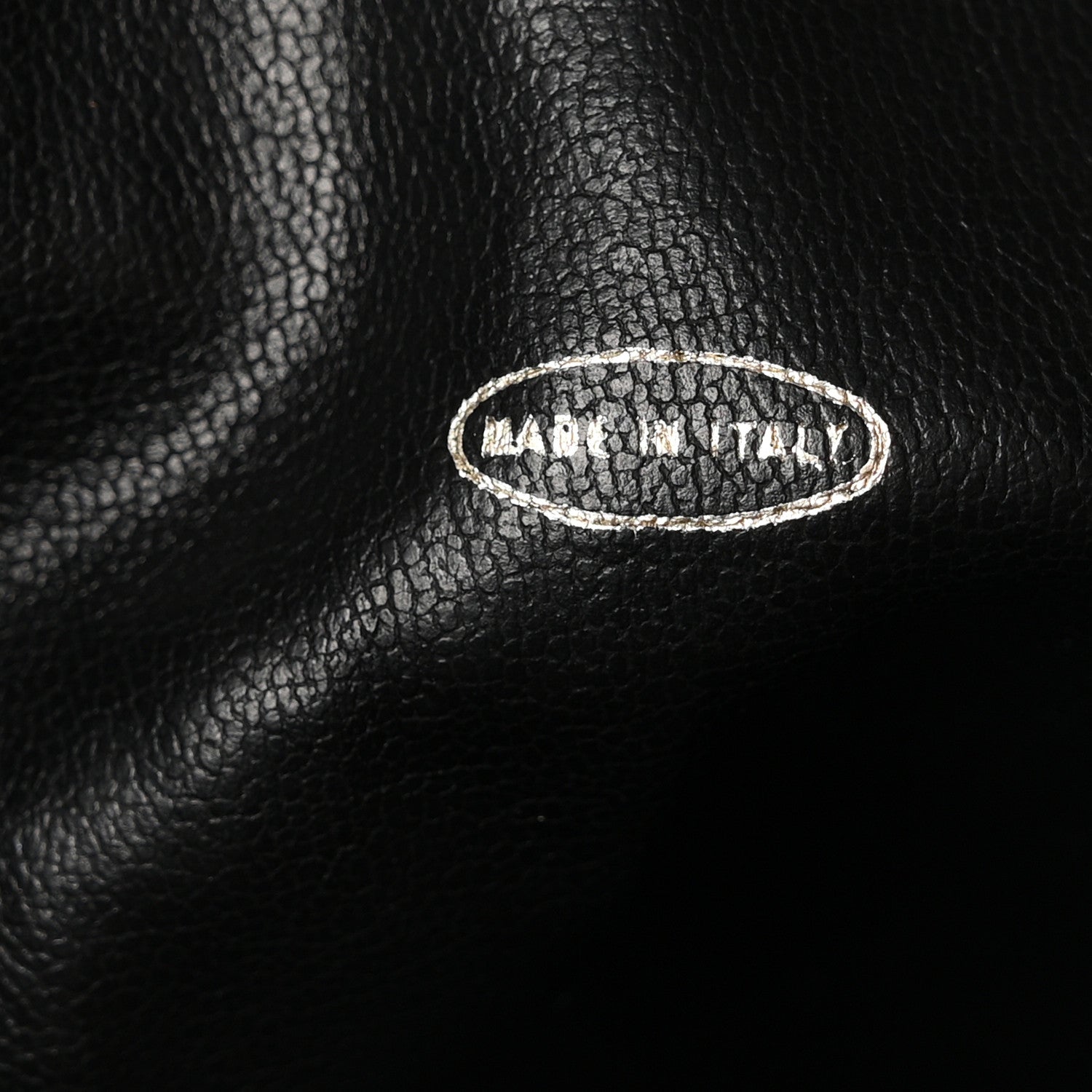 Chanel Lambskin Diamond Stitched Drawstring Shoulder Bag Black 8 of 12