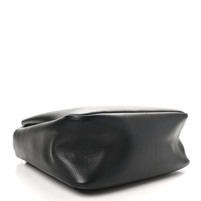 Prada Vitello Daino Soft Medium Dynamique Tote Black 4 of 9