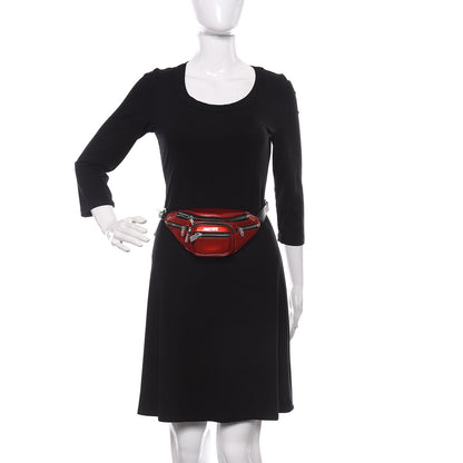 Alexander Wang Patent Attica Mini Belt Bag Red 2 of 9