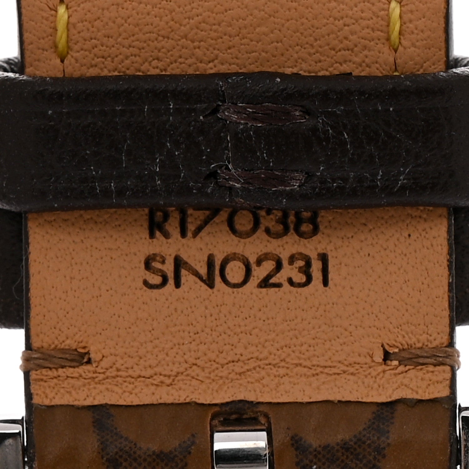 Louis Vuitton Reverse Monogram Tambour 10mm Watch Strap 5 of 6