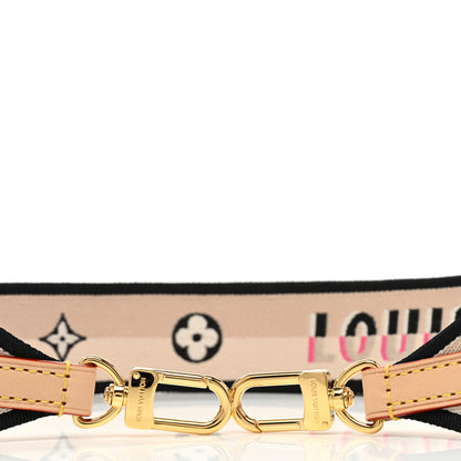 Louis Vuitton Jacquard Speedy Bandouliere 20 Shoulder Strap Black 3 of 3