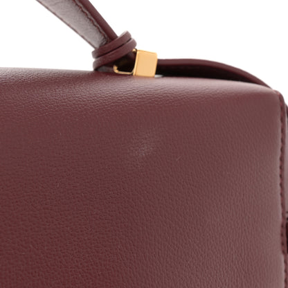 Loro Piana Saddle Calfskin Extra Bag L27 Azuki Beans 10 of 10