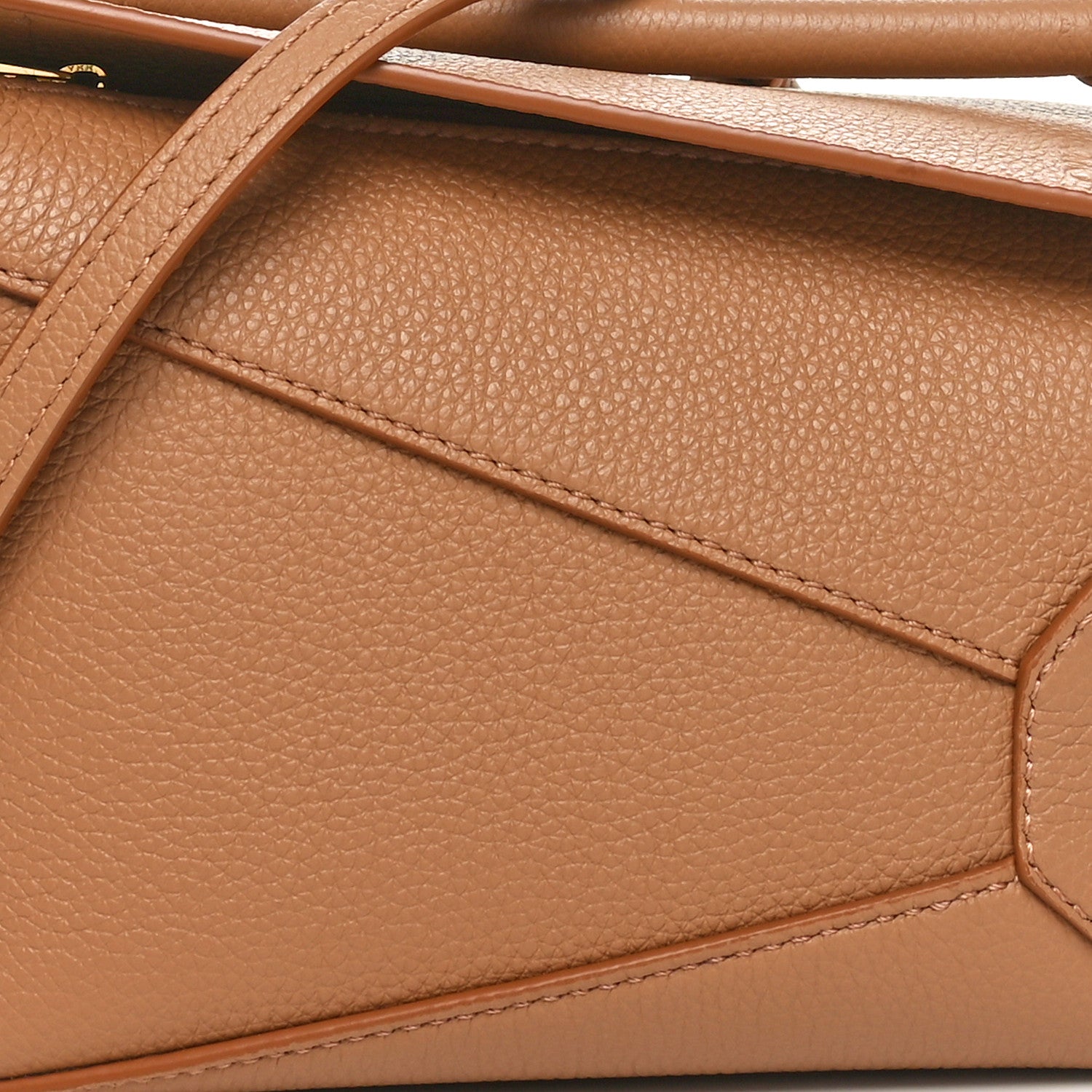Loewe Calfskin Mini Puzzle Edge Bag Toffee 7 of 9