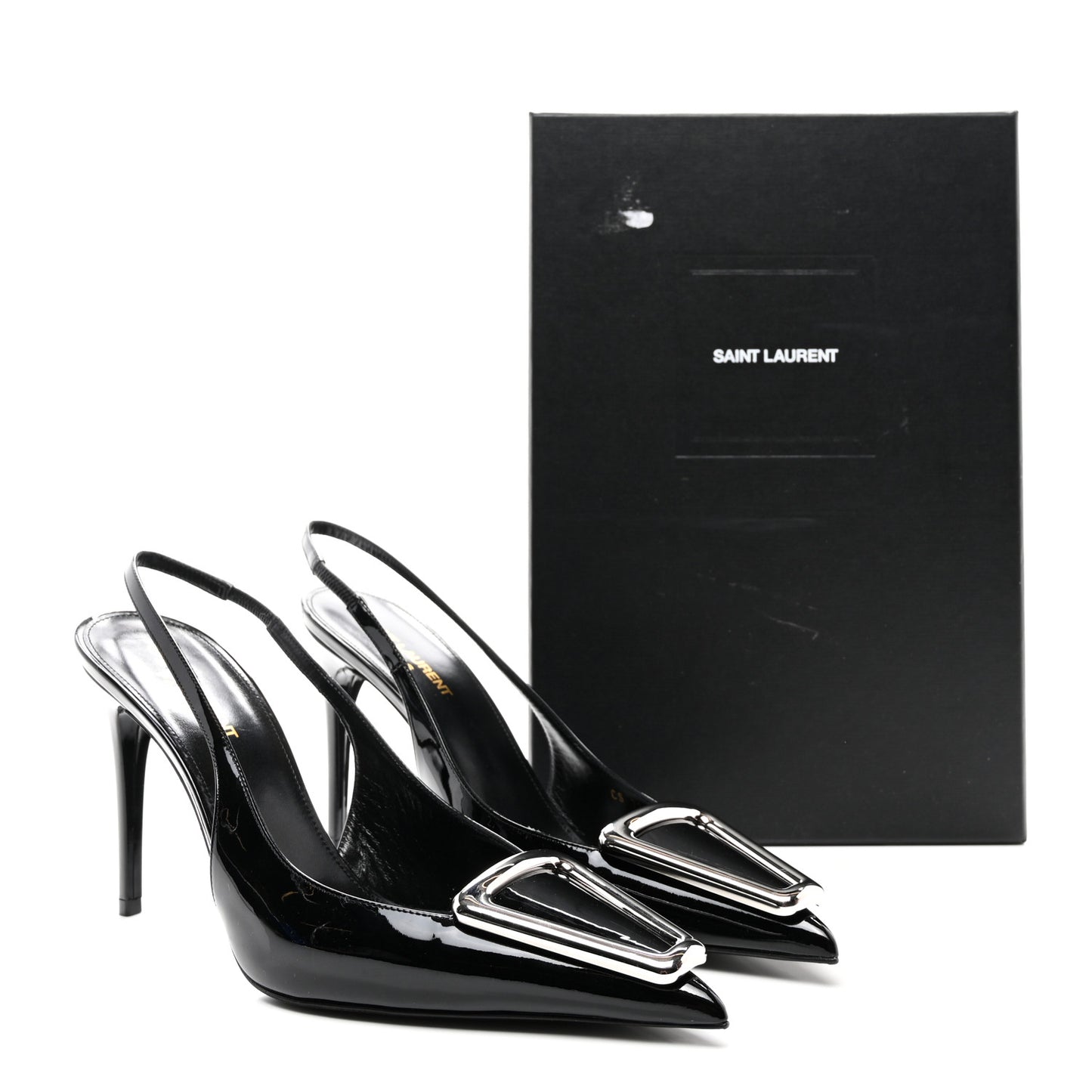 Vernice Grupy Avenue 95 Slingback Pumps 40 Black