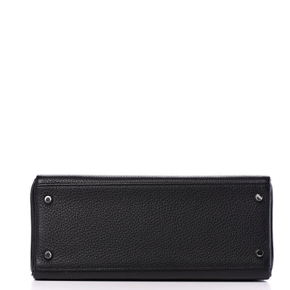 Hermes Taurillon Clemence Kelly Retourne 28 Black 33 of 38