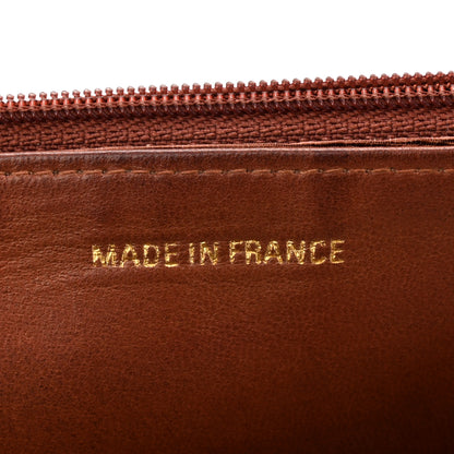 Chanel Caviar Timeless CC Wallet On Chain WOC Dark Brown 7 of 11