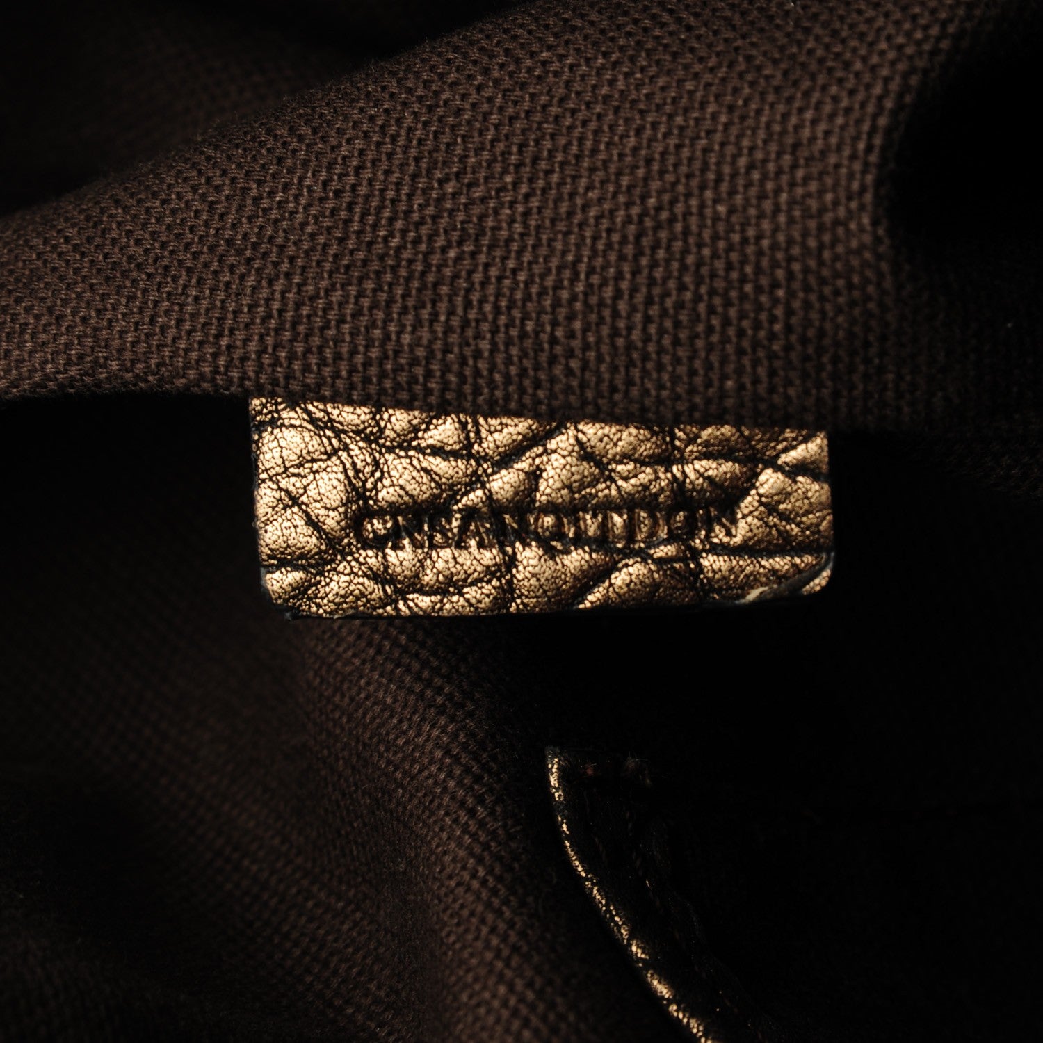 Burberry Smoked Check Small Salisbury Tote Antique Gold 8 of 11