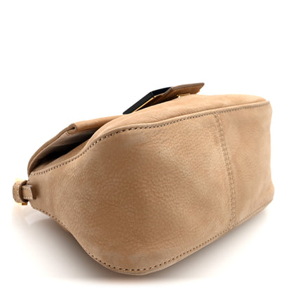 Fendi Vitello Savana Mini Mama Baguette Caramello Tartaruga Natural 4 of 10