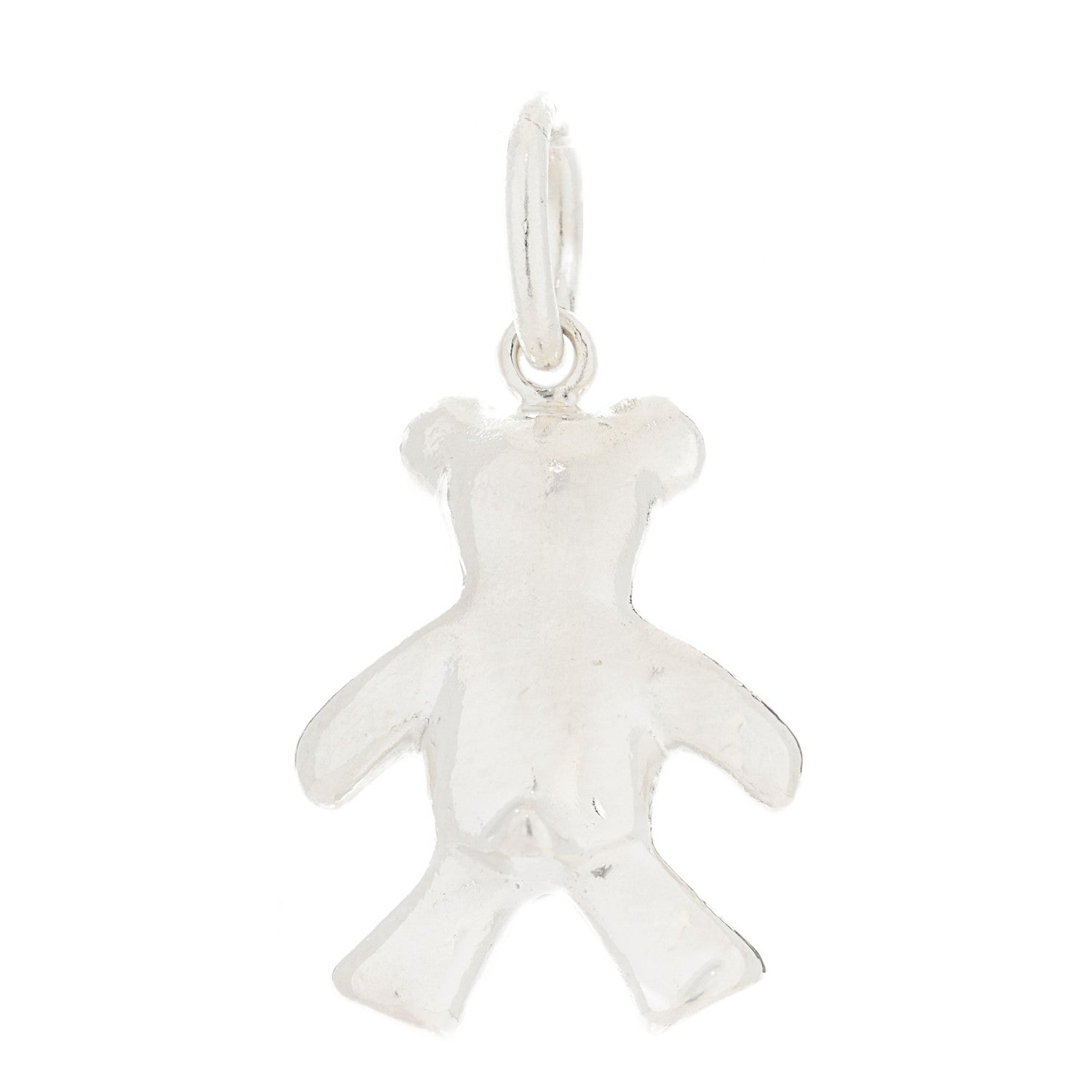 Tiffany Sterling Silver Teddy Bear Charm 3 of 4