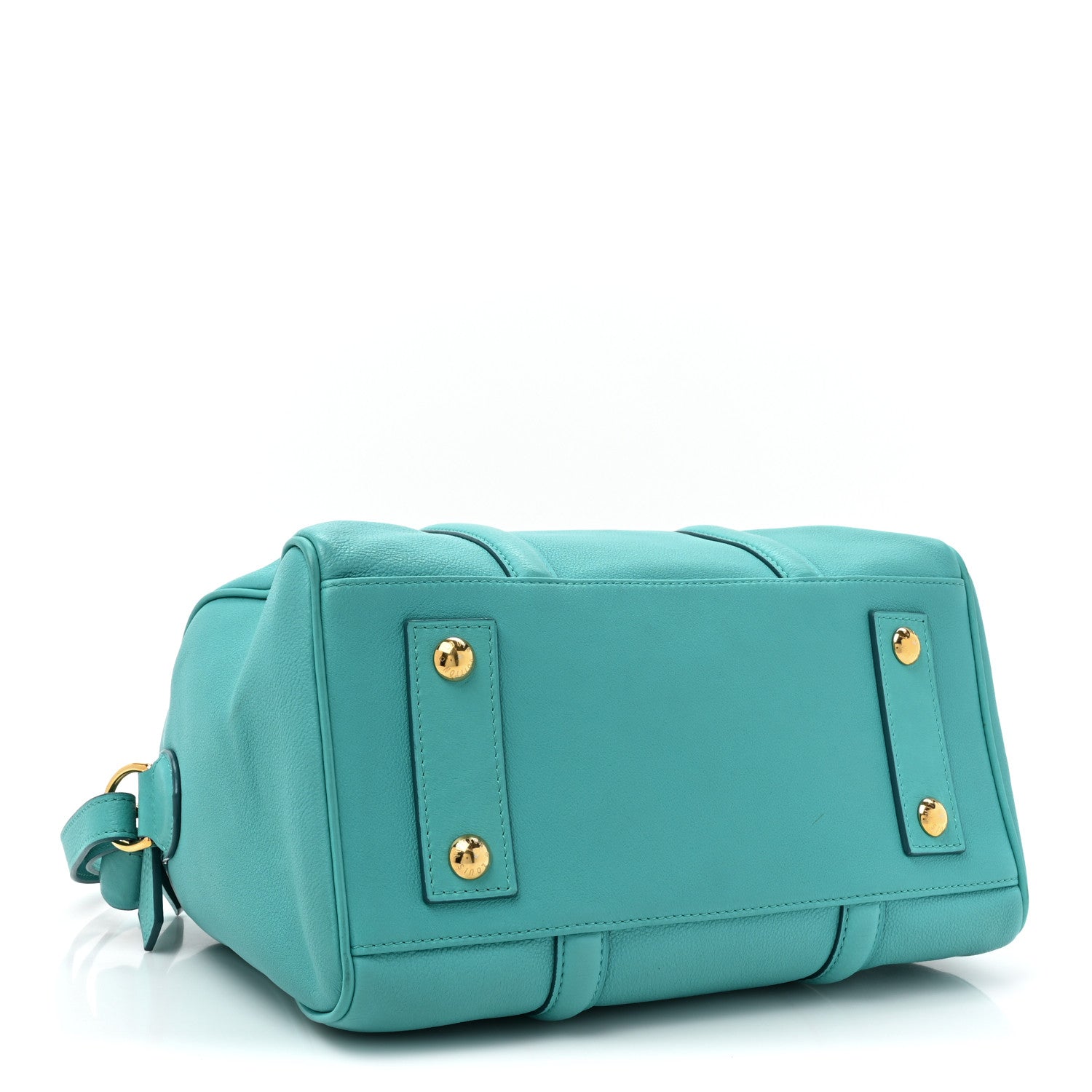 Louis Vuitton Calfskin Sofia Coppola SC Bag PM Turquoise 4 of 13