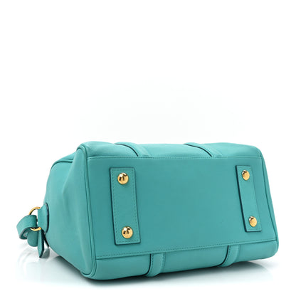 Louis Vuitton Calfskin Sofia Coppola SC Bag PM Turquoise 4 of 13
