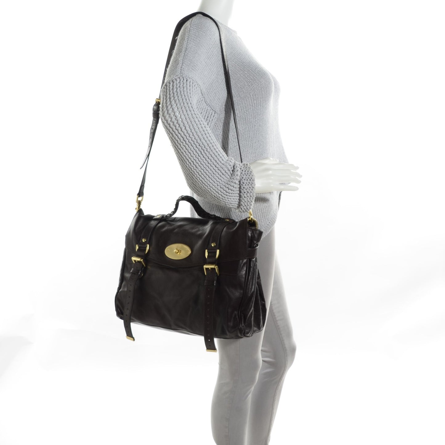 Soft Buffalo Oversized Alexa Chocolate