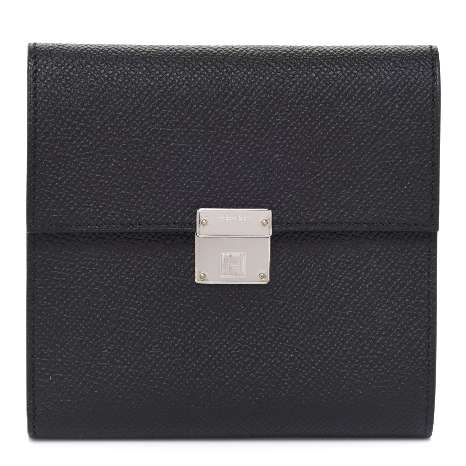 Hermes Epsom Clic 12 Wallet Black 1 of 8