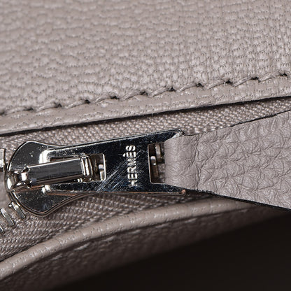 Hermes Togo Birkin 40 Gris Asphalte 10 of 31