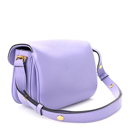 Gucci Calfskin Horsebit 1955 Aura Mini Shoulder Bag Lapis 3 of 11