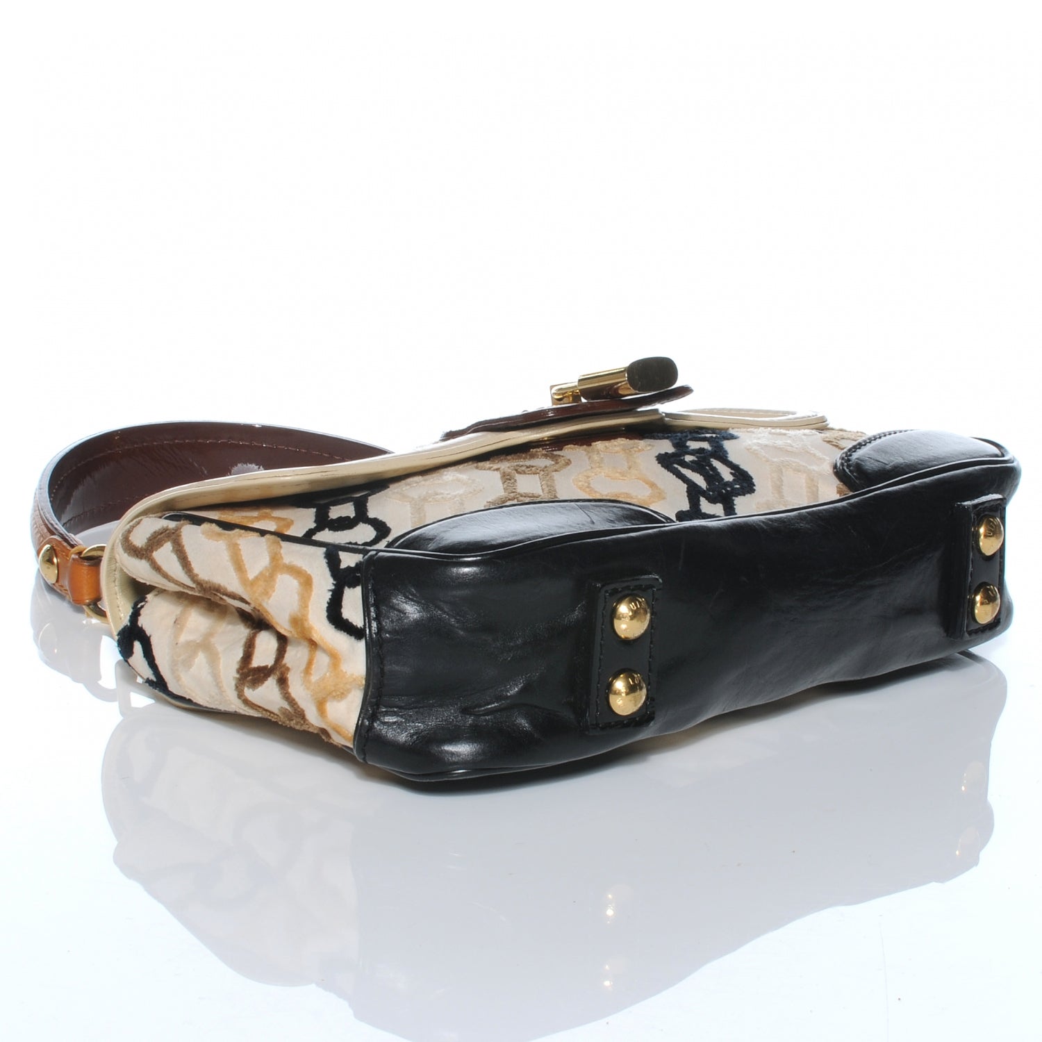 Louis Vuitton Velvet Chains Dolly Beige 4 of 7