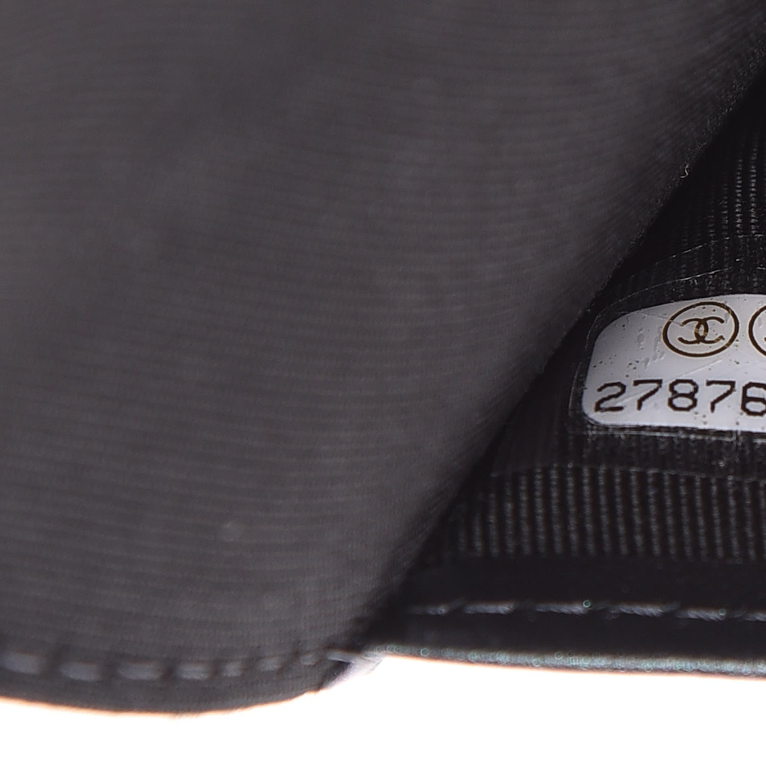 Chanel Iridescent Caviar Quilted Passport Holder Black 7 of 9