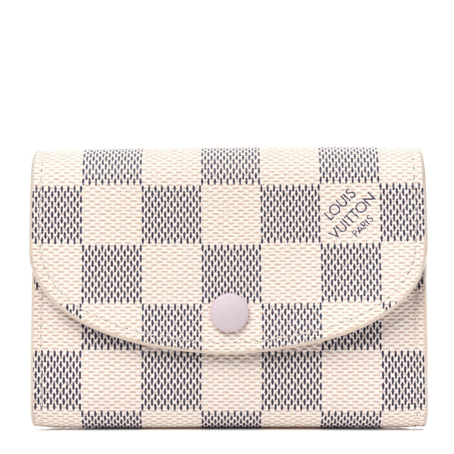 Damier Azur Rosalie Coin Purse Rose Ballerine