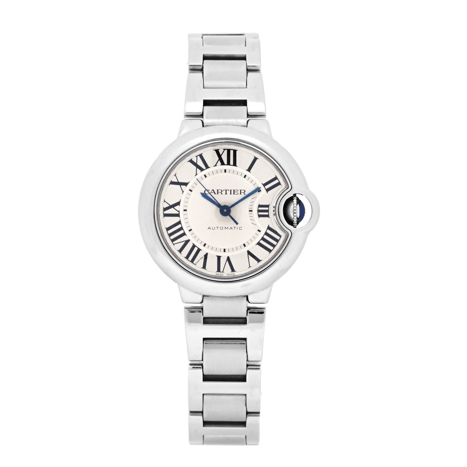 Cartier Stainless Steel 33mm Ballon Bleu De Cartier Automatic Watch 1 of 5