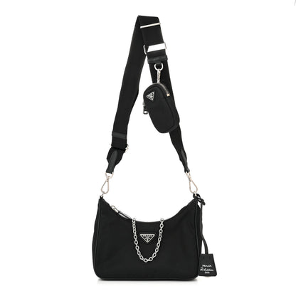 Prada Nylon Re-Edition 2005 Shoulder Bag Black 1 of 12