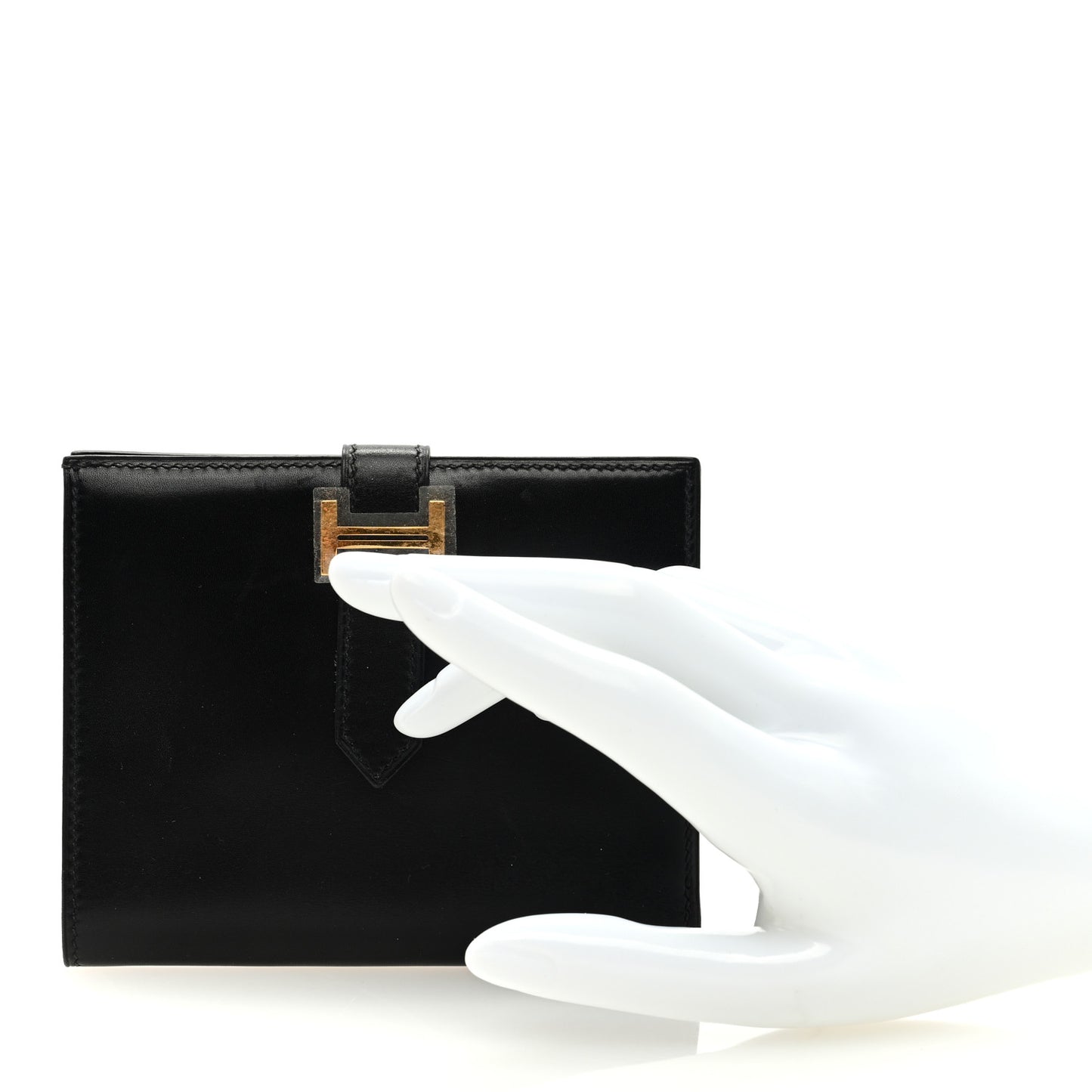 Box Bearn Compact Wallet Black