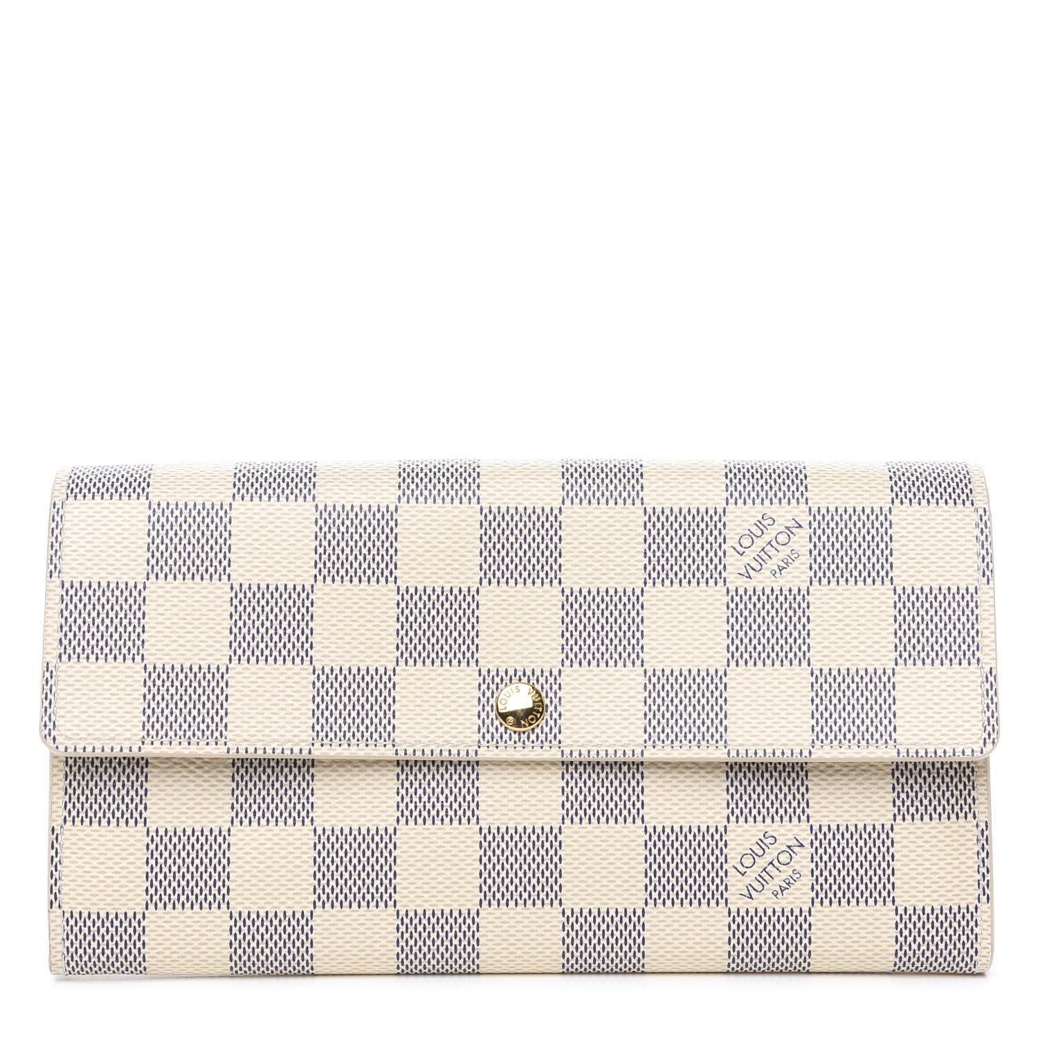 Louis Vuitton Damier Azur Sarah Wallet 1 of 7
